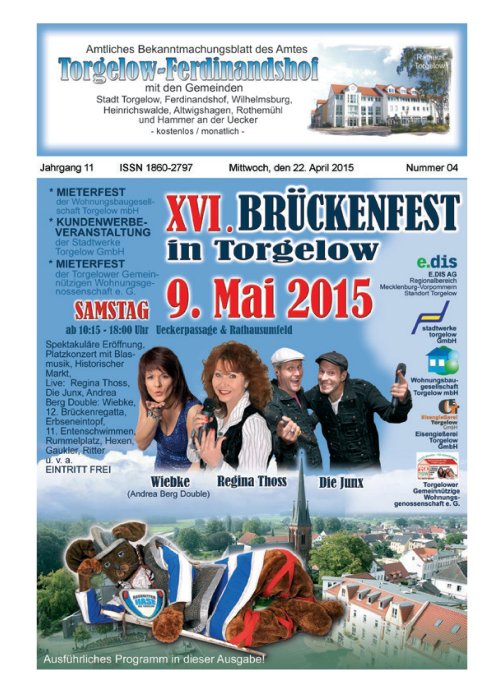 Titelseite amtliches Bekanntmachungsblatt