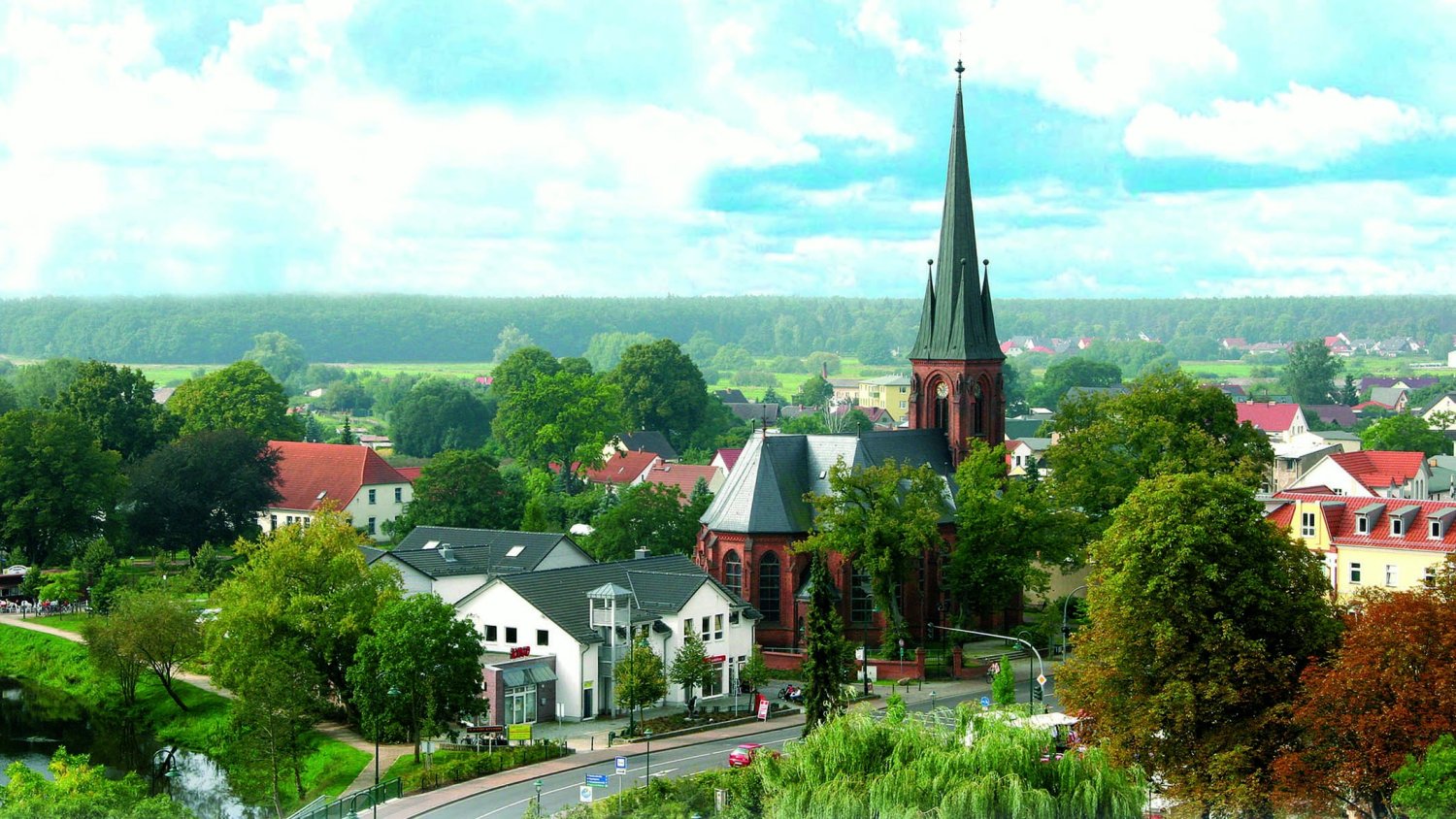Luftbild Christuskirche