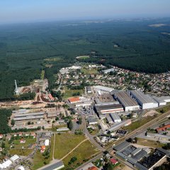 Luftbild Industriegebiet Borgkenstraße