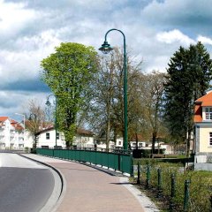 Villa mit Ueckerbrücke Friedrichstraße