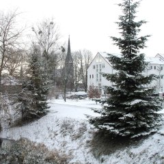 Winterlandschaft an der Uecker