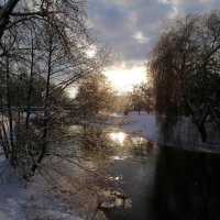Winterlandschaft an der Uecker Winterlandschaft an der Uecker