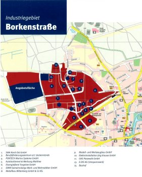 Industriegebiet Borkenstraße